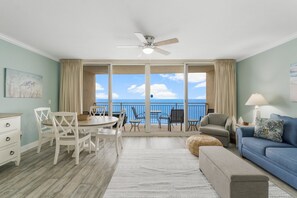 Ocean view from living area