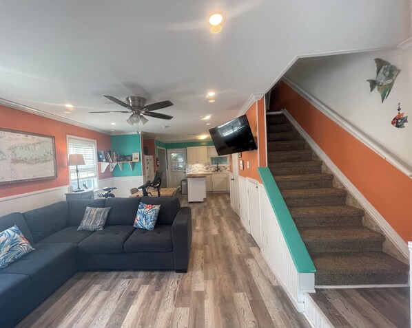 Your view as you walk in the front door 
