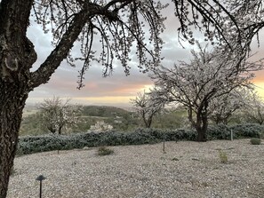 The views of the local hills, valleys, and vineyards are hard to beat.  