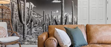 Relax setting with the sonoran desert as your backdrop 