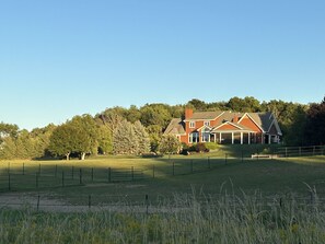 Evening view.