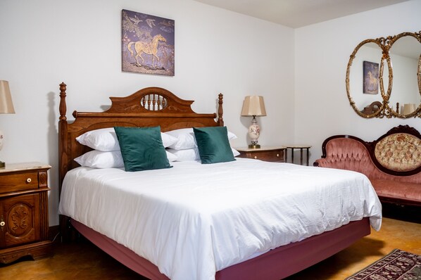 Welcome to Suite #6, "Pegasus Dreams"-As wings of cover you, may you find rest.