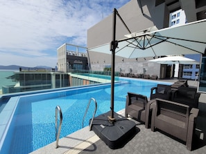 Takterrasspool