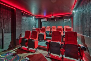 3D Home Theater, Custom Designed Screening Room.