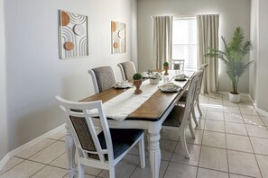 Dining Area 1 | Dishware/Flatware Provided