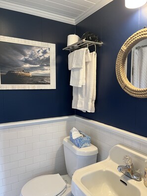 Full bath with walk in shower