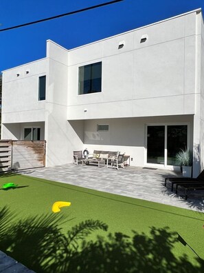 Backyard - fully fenced - private