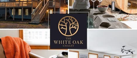 The White Oak Chalet has been thoughtfully designed and packed with amenities.