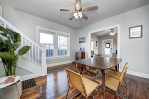 Dining room with seating for 6