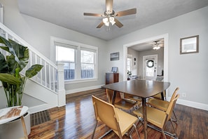 Dining room with seating for 6