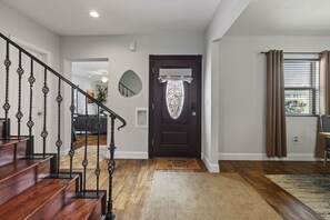 Easily access the home with a simple 4 digit code for you and your whole group!