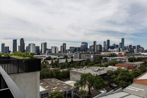 Blick von der Unterkunft