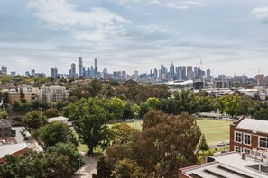 Beautiful views of the City, South Yarra, all the way to Fitzroy and beyond.