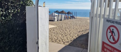 Gate directly to the Beach