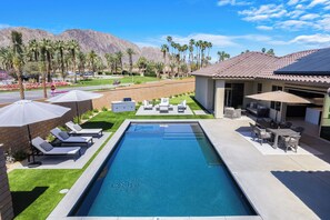 Expansive Outdoor Pool