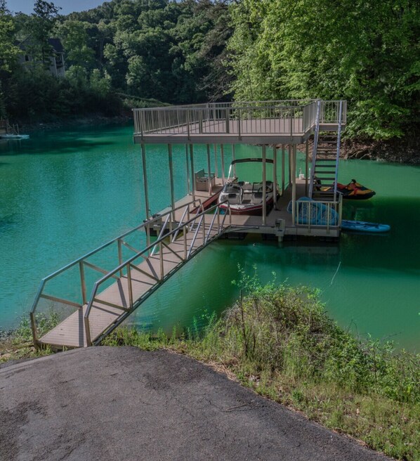 The Dock Area on Douglas Lake