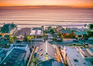 Watch the sunset every night over the ocean's horizon.