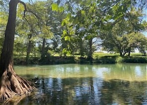 Private river access