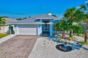 Welcome to our Bonita Shores pool home where you can bike to the beach!