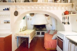 Kitchen Fireplace
