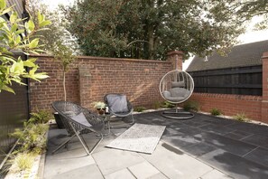 Blackwood, Hornsea: The south facing patio is the perfect suntrap