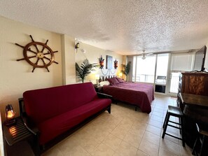 Shiver me Timbers! Look at that King Bed we plundered!