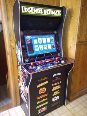 Arcade for hours of family fun!