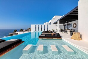 Phenomenal Mykonos Villa | 6 Bedrooms | Villa Paradise View | Panoramic Sea Views & Private Infinity Pool | Psarou Beach