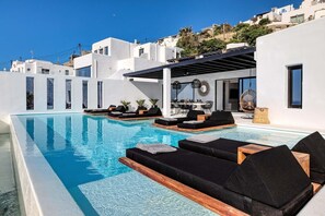 Phenomenal Mykonos Villa | 6 Bedrooms | Villa Paradise View | Panoramic Sea Views & Private Infinity Pool | Psarou Beach