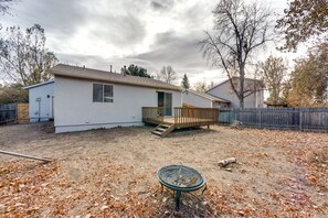 Large Backyard | Deck | Fire Pit