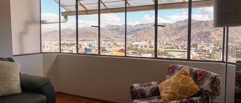 Living room with a view