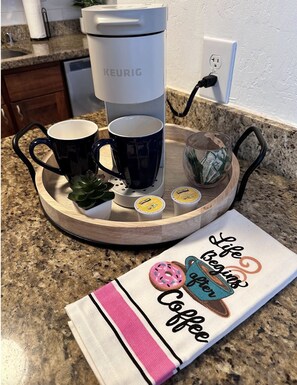 Kaffe och/eller kaffebryggare