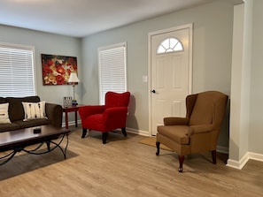 Door to patio from living room