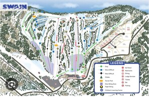 Swain Ski Resort 15-20 min. drive