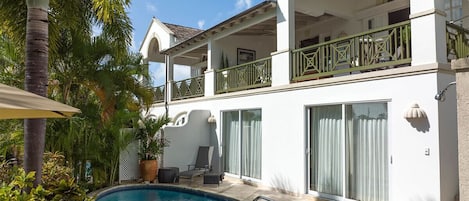 View of pool deck and exterior or Sugar Cane Ridge 3