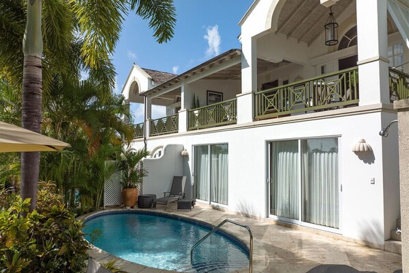 View of pool deck and exterior or Sugar Cane Ridge 3