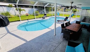 Pool deck
