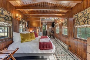 This is the bedroom and living area. Very spacious and great for relaxation!