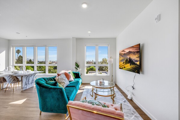 Dining Area and Living Room Area