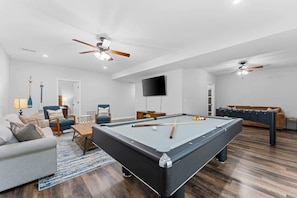 Challenge your friends to a game of pool!
