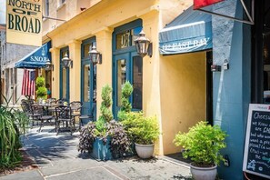 Welcome to your East Bay Street rental! Walk everywhere downtown and stay within steps of some of the best restaurants and shops!