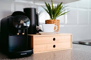 Kaffe och/eller kaffebryggare