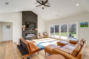 Living Room | 2 Twin Sleeper Sofas | Fireplace