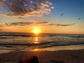 Siesta Key’s public beach. 