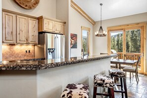 Kitchen with Beautiful Views 