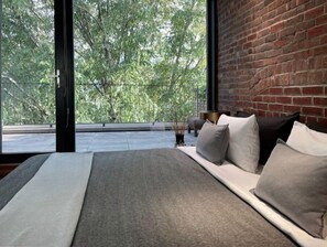 second level master bedroom with private terrace