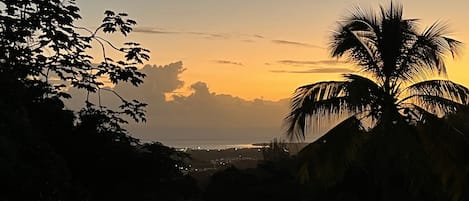 PHOTO WAS TAKEN AT SUNRISE FROM OUTSIDE OUR BEDROOM ON THE VERANDA.