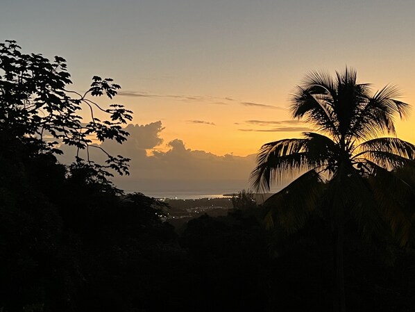 PHOTO WAS TAKEN AT SUNRISE FROM OUTSIDE OUR BEDROOM ON THE VERANDA.