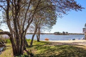 Explore this neighborhood boat launch just 260 ft from the home!