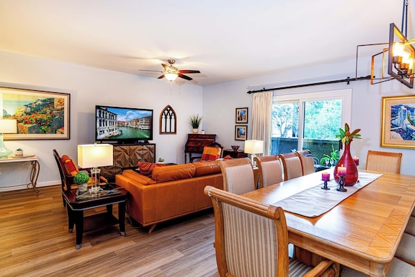 Dining to Living Area